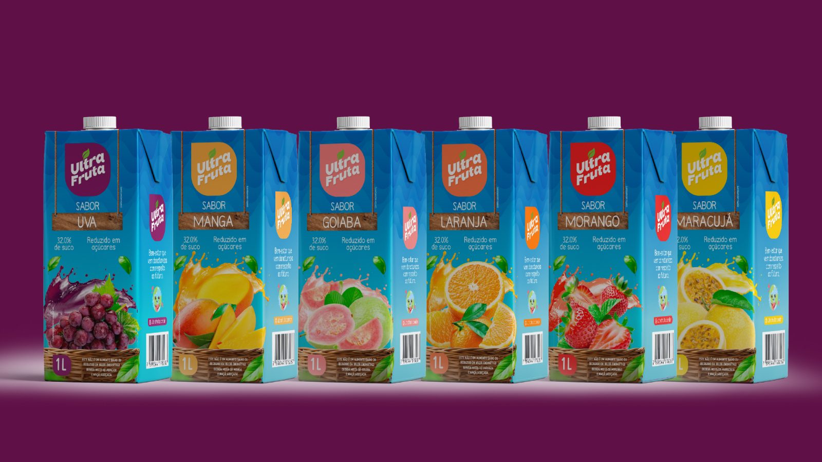 Sucos UltraFruta, desenvolvimento de produto pela AMO